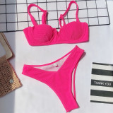 Sexy Underwired Bikini Swimsuit Two Piece Set CSYZ-W19218 