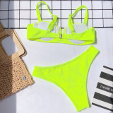 Sexy Underwired Bikini Swimsuit Two Piece Set CSYZ-W19218 