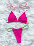 Sexy Triangle Bikini Two Piece Sets CASF-6297