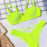 Sexy Underwired Bikini Swimsuit Two Piece Set CSYZ-W19218 