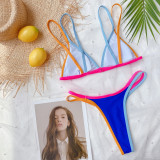 Color Block Sexy Triangle Swimsuit Bikini Sets CSYZ-B186W