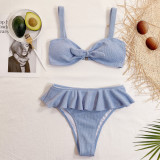 Sexy Ruffled Swimsuit  Two Piece Sets CSYZ-B237