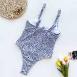Sexy Printed One-Piece Swimsuit CASF-6051