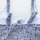 Sexy Printed One-Piece Swimsuit CASF-6051