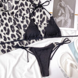 Solid Color Sexy Triangle Swimsuit Two Piece Sets CSYZ-B377W