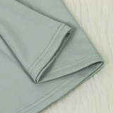 Plus Size Solid Sleeveless Wide Leg Jumpsuit NY-8839