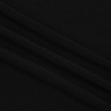 Solid Sexy Backless Cross Strap High Split Maxi Dress NY-2003