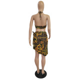 Sexy Printed Bikini 3 Piece Sets GCNF-0128