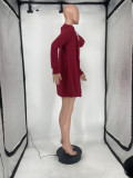 Solid Knitted Full Sleeve Coat+Bra Top+Shorts 3 Piece Sets BLX-8234