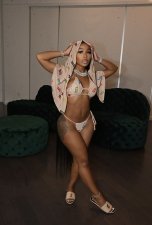 Sexy Print Bikini Swimsuit Three Piece GDYF-6970