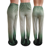 Gradient Print Fashion Casual Pants GDYF-6940