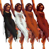 Sexy Tassel Hollow Out Beach Dress TR-1195