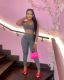 Solid Tank Top And Pants Slim Two Piece Sets FENF-214