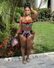 Sexy Printed Bikinis 2 Piece Sets ORY-5224