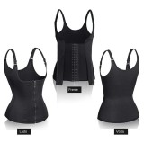 Adjustable Shoulder Strap Zip Up Body Shaper  YRS-082