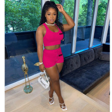 Casual Sports Tank Top And Shorts 2 Piece Sets GCNF-01451