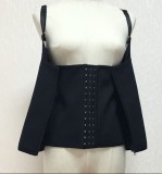 Adjustable Shoulder Strap Zip Up Body Shaper  YRS-082