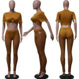 Sexy Mesh Pants+T Shirt Two Piece Sets YS-S807