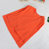 Solid Cloak Coat And Shorts Two Piece Sets NY-2332