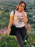 Letter Print O Neck Short Sleeve T Shirt LSD-82034