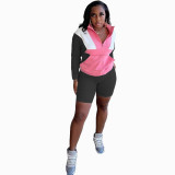 Pre Order: About 7 work days shipping Casual Long Sleeve Sports 2 Piece Suits YUEM-66553