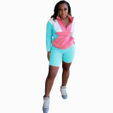 Pre Order: About 7 work days shipping Casual Long Sleeve Sports 2 Piece Suits YUEM-66553
