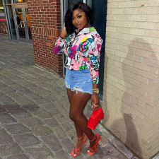 Fashion Casual Printed Long Sleeve Shirts WMEF-20778
