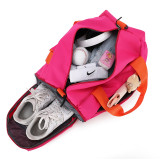 PINK Letter Travel  Sports Dry Wet Separation Shoes Storage Bag GBRF-92167
