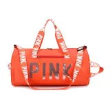 PINK Letter Sequin Travel Sports Storage Bag GBRF-92143