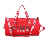 PINK Letter Sequin Travel Sports Storage Bag GBRF-92143