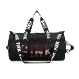 PINK Letter Sequin Travel Sports Storage Bag GBRF-92143
