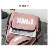 PINL Letter Backpack Student Bag GBRF-175