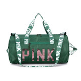 PINK Letter Sequin Travel Sports Storage Bag GBRF-92143