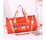 PINK Letter Sequin Travel Sports Storage Bag GBRF-92143