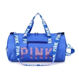 PINK Letter Sequin Travel Sports Storage Bag GBRF-92143