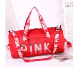 PINK Letter Sequin Travel Sports Storage Bag GBRF-92143