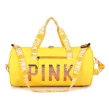 PINK Letter Sequin Travel Sports Storage Bag GBRF-92143