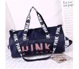 PINK Letter Sequin Travel Sports Storage Bag GBRF-92143