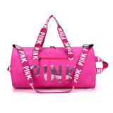 PINK Letter Sequin Travel Sports Storage Bag GBRF-92143
