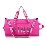 PINK Letter Sequin Travel Sports Storage Bag GBRF-92143