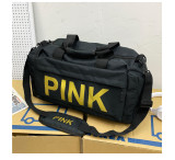PINK Letter Travel Sports Portable Shoulder Storage Bag GBRF-167