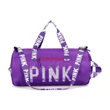 PINK Letter Sequin Travel Sports Storage Bag GBRF-92143