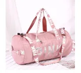 PINK Letter Sequin Travel Sports Storage Bag GBRF-92143