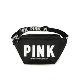PINK Letter Sports Nylon Chest Pack Waist Packs GBRF-152
