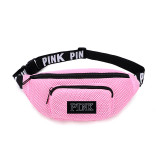 PINK Letter Sports Waist Bags GBRF-154
