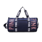 PINK Letter Sequin Travel Sports Waterproof Storage Bag GBRF-158