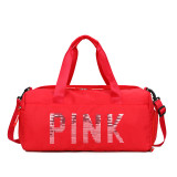PINK Letter Travel Sports Storage Bag GBRF-135