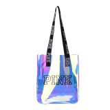 PINK Letter PVC Transparent Laser Shoulder Bags GBRF-159