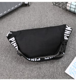 PINK Letter Sports Nylon Chest Pack Waist Packs GBRF-152
