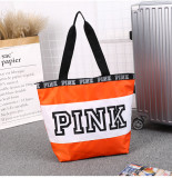 PINK Letter Travel Shopping Tote Storage Bag GBRF-153